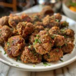 Crispy Baked Ground Beef Bites
