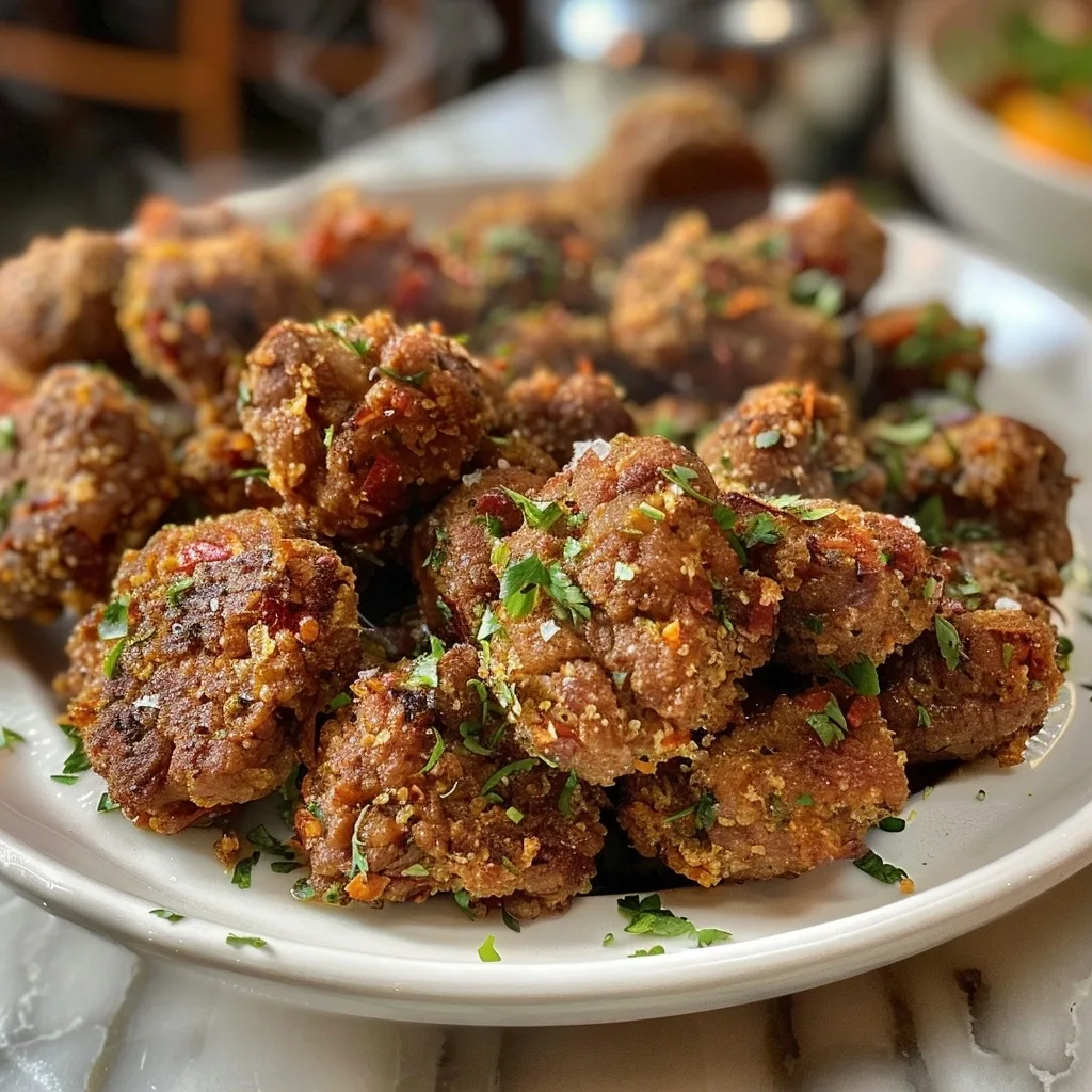 Crispy Baked Ground Beef Bites