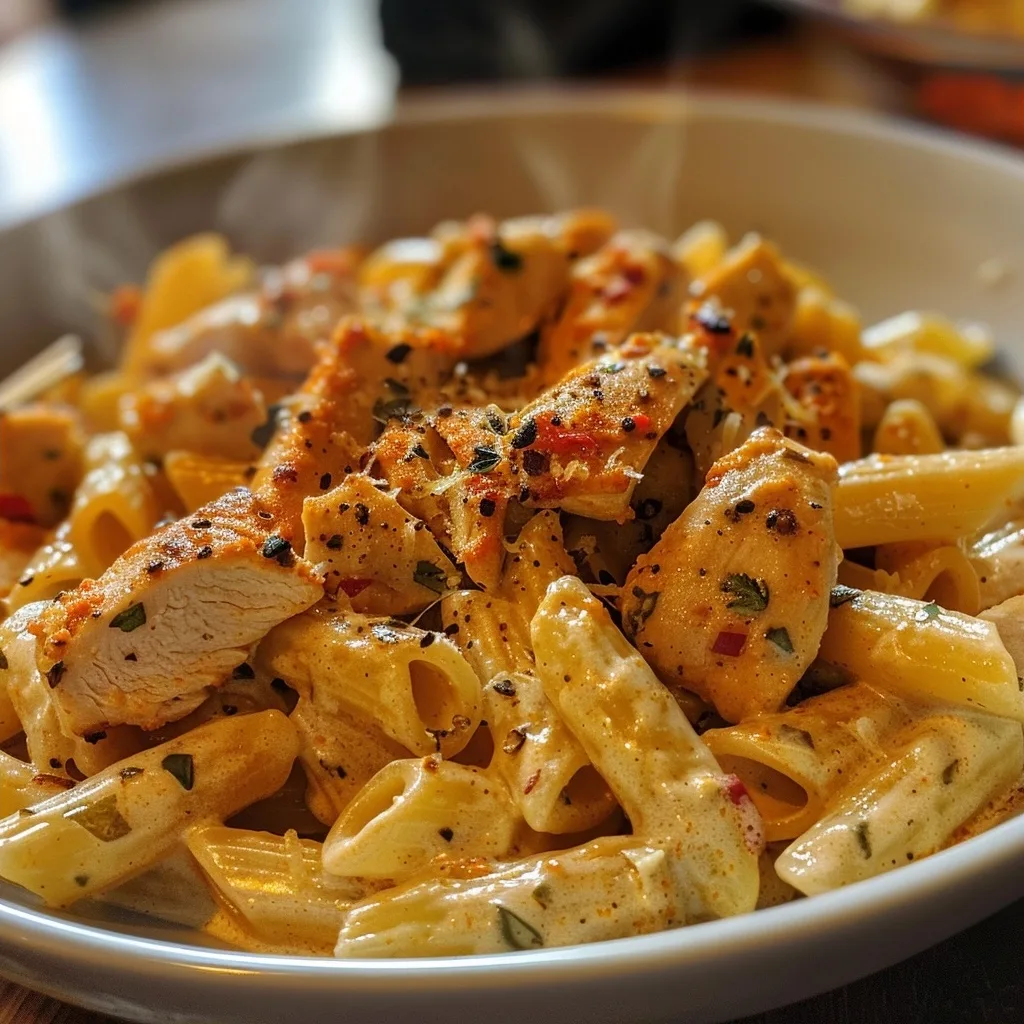 Easy Creamy Cajun Chicken Pasta