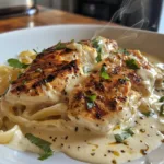 High Protein Grilled Chicken Alfredo