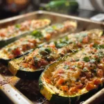 Healthy Mexican Zucchini Boats Dinner