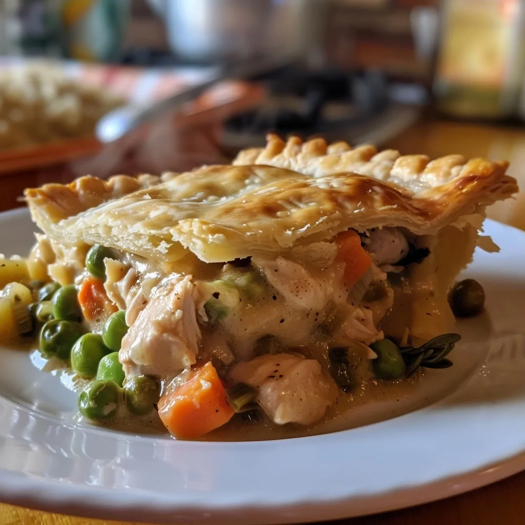 30 Minute Chicken Pot Pie Filling (Easy Weeknight Dinner)