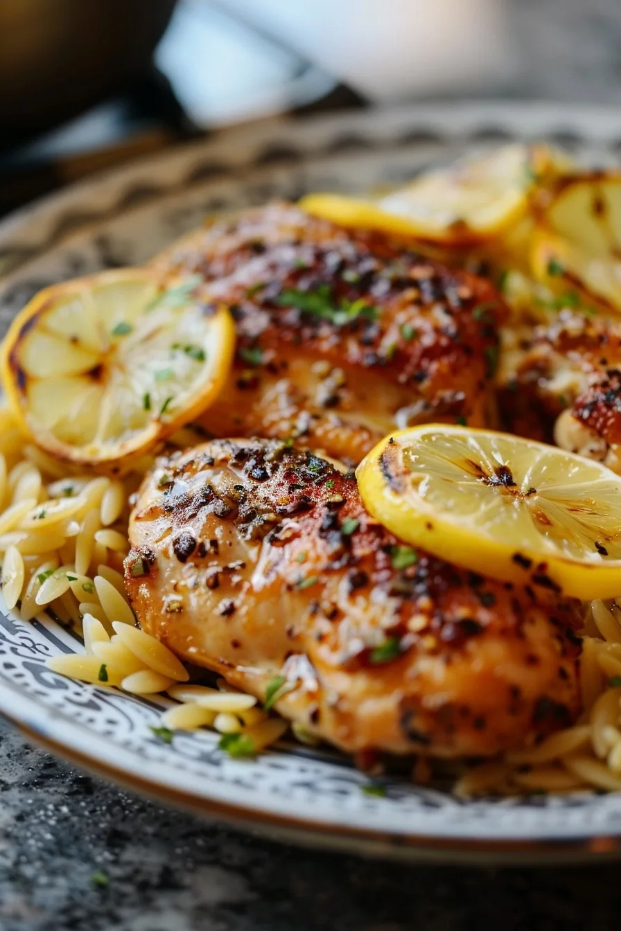 Greek Lemon Chicken and Orzo Dinner 4 image 1783809482466