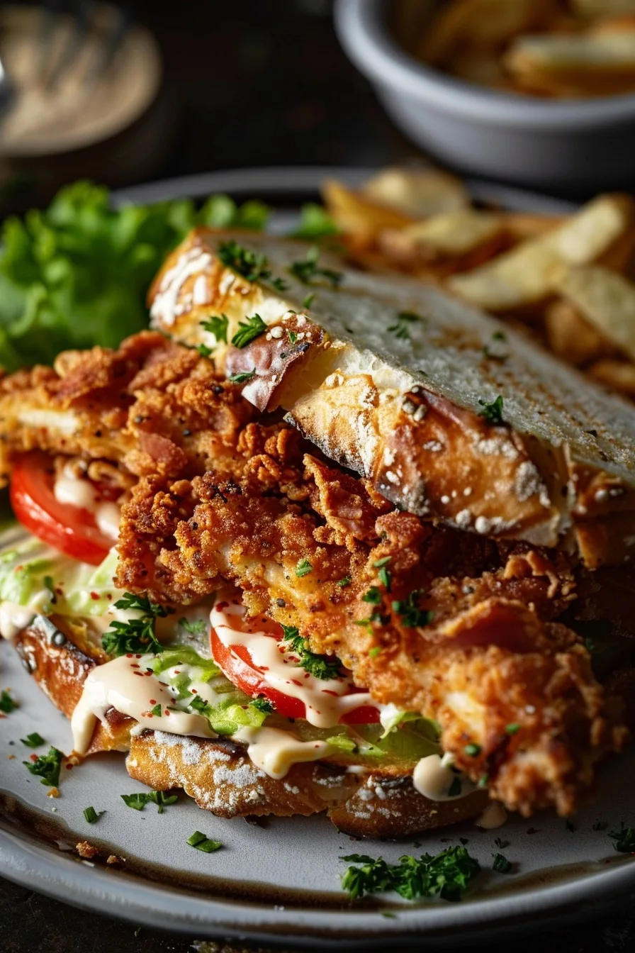 Crispy Chicken Caesar Sandwich 1 image 1783946699696