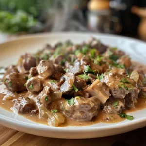 Simple Hamburger Beef Stroganoff Recipe