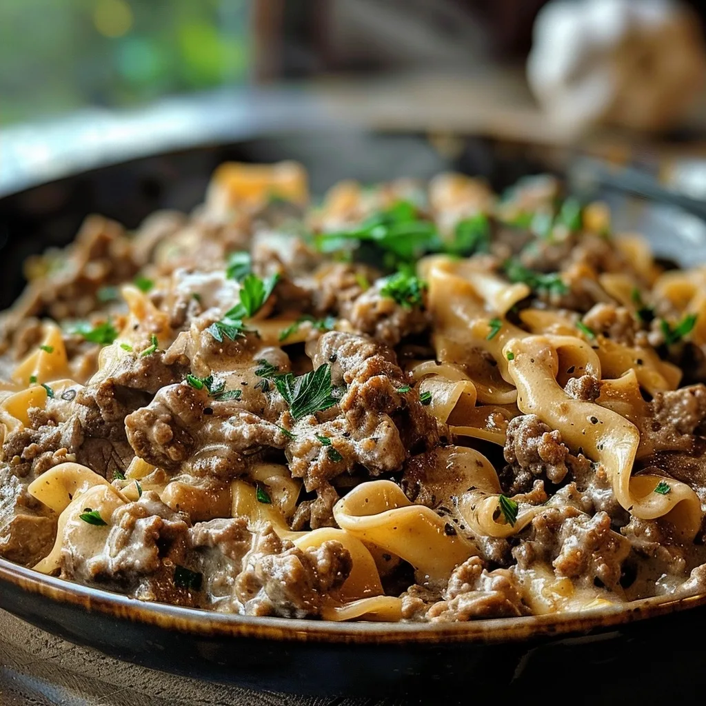 Ground Beef Stroganoff Skillet Recipe 5 Ground Beef Stroganoff Skillet Recipe