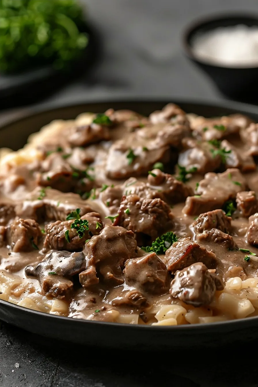 Ground Beef Stroganoff Skillet Recipe 4 image 1783946924025