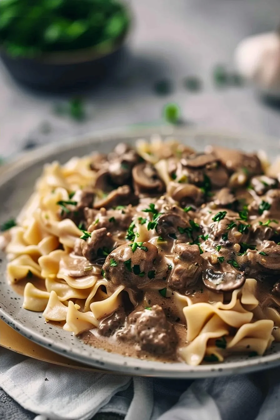30-Minute Ground Beef Stroganoff Recipe 4 image 1784034179510