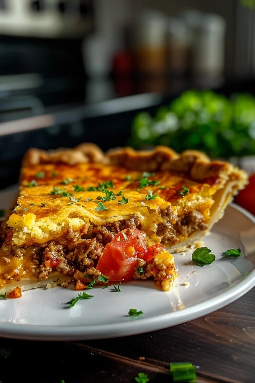Homemade Cheeseburger Pie Recipe 4 image 1784034279769