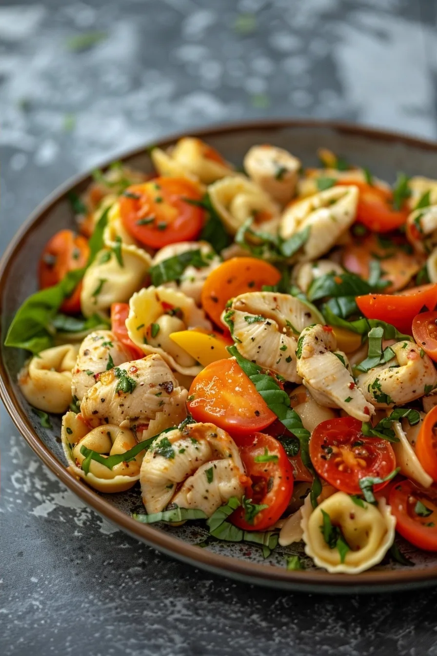 Chicken Caprese Tortellini Pasta Salad 4 image 1784123091418