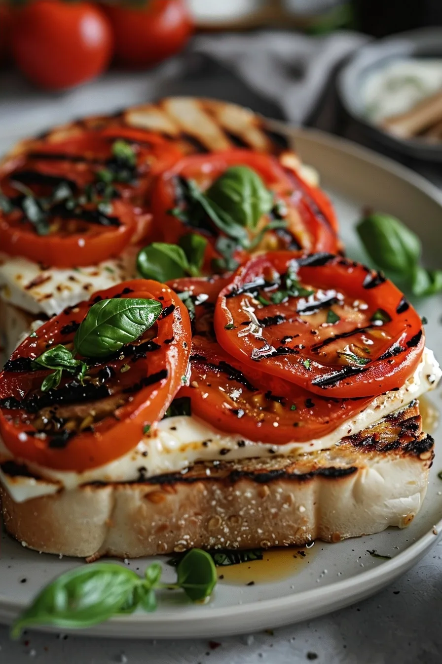 Grilled Caprese Sandwich Dinner 4 image 1784123127011