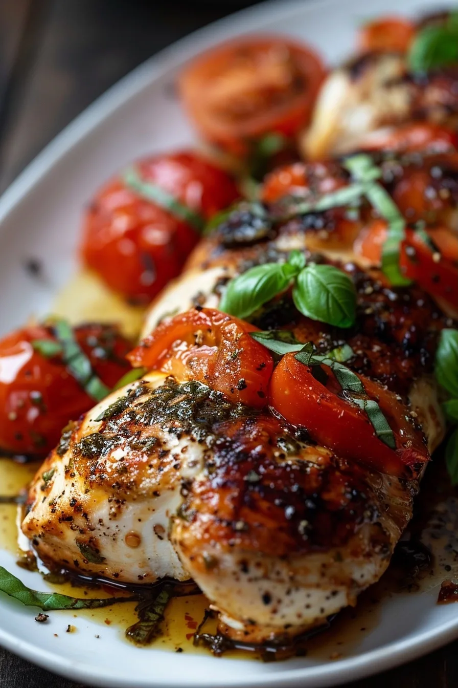 Caprese Stuffed Chicken Breast Dinner 4 image 1784135345344