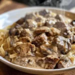 Quick Hamburger Beef Stroganoff Recipe