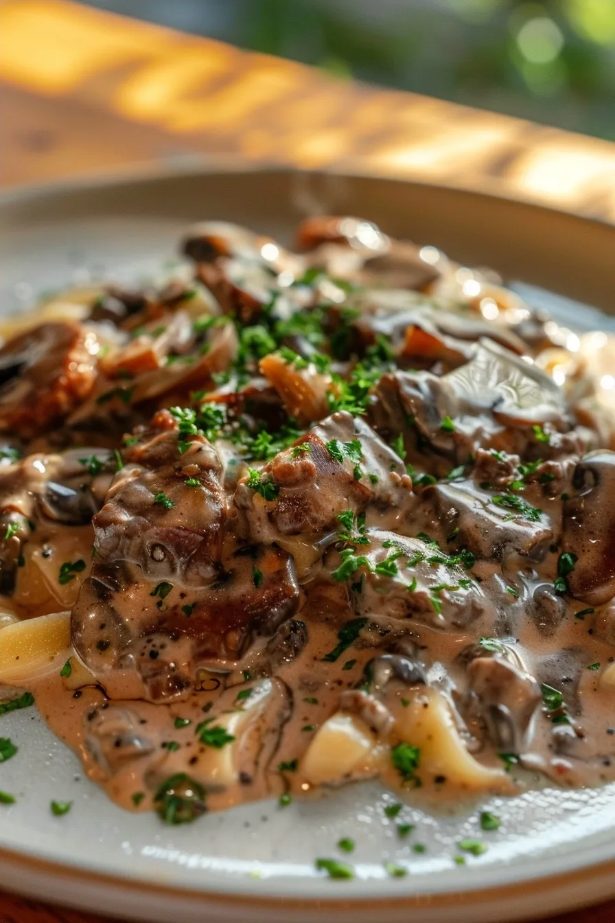 Quick Hamburger Beef Stroganoff Recipe 4 image 1784135537765