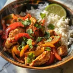 Crockpot Chicken Fajita Bowls | 30-Minute Dinner | Easy