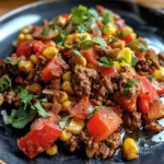 30-Min Ground Beef Taco Skillet | Healthy Budget Meal | Fast