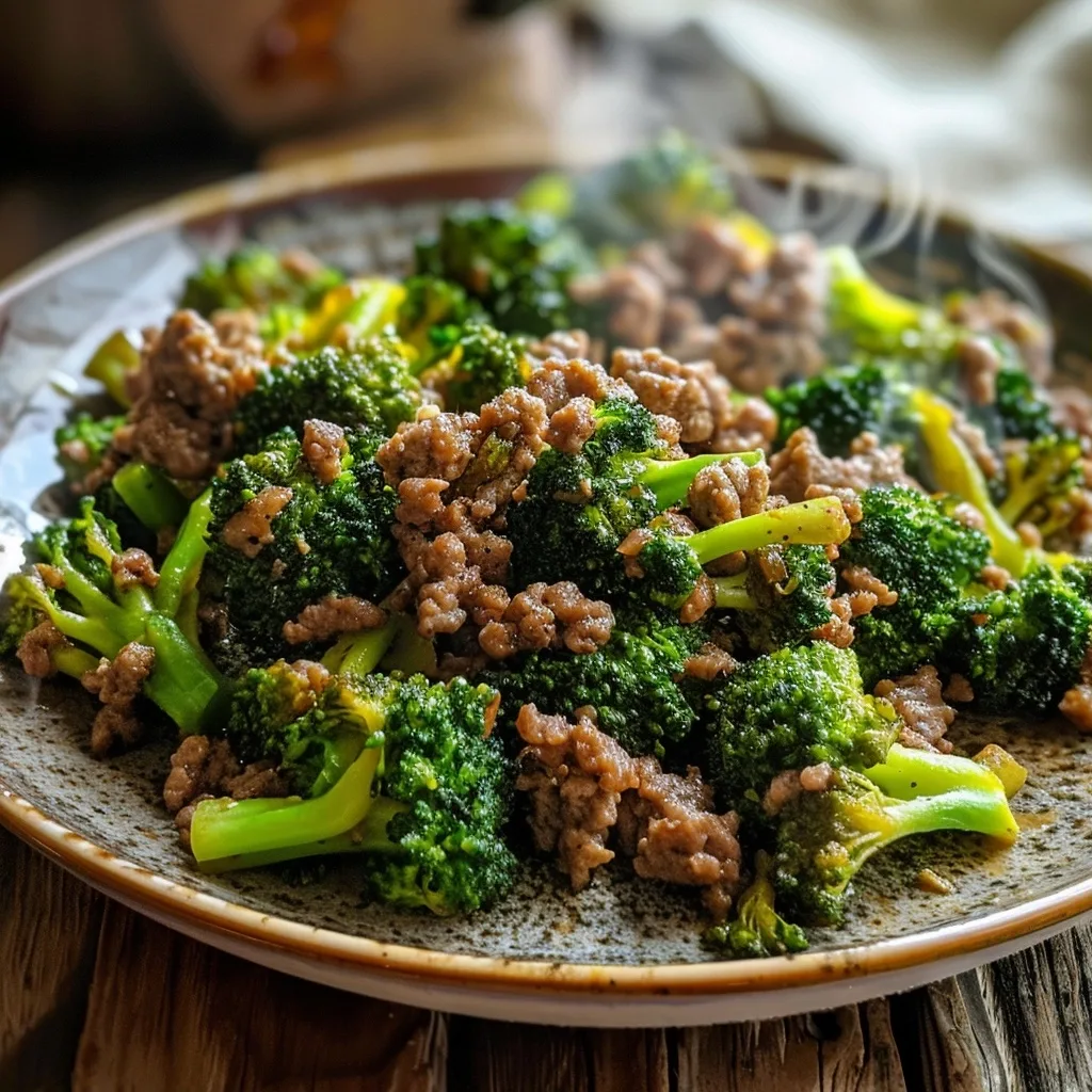 Ground Beef & Broccoli Stir Fry | 20-Minute Dinner | Quick