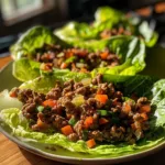 Healthy Ground Beef Lettuce Wraps | 15-Minute Dinner | Low-Carb