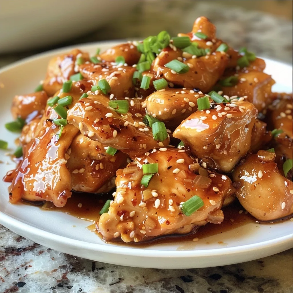 Crockpot Honey Garlic Chicken | Easy August Dinner | Healthy
