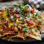 Crockpot Shredded Chicken Nachos | Easy Party Meal | Fast