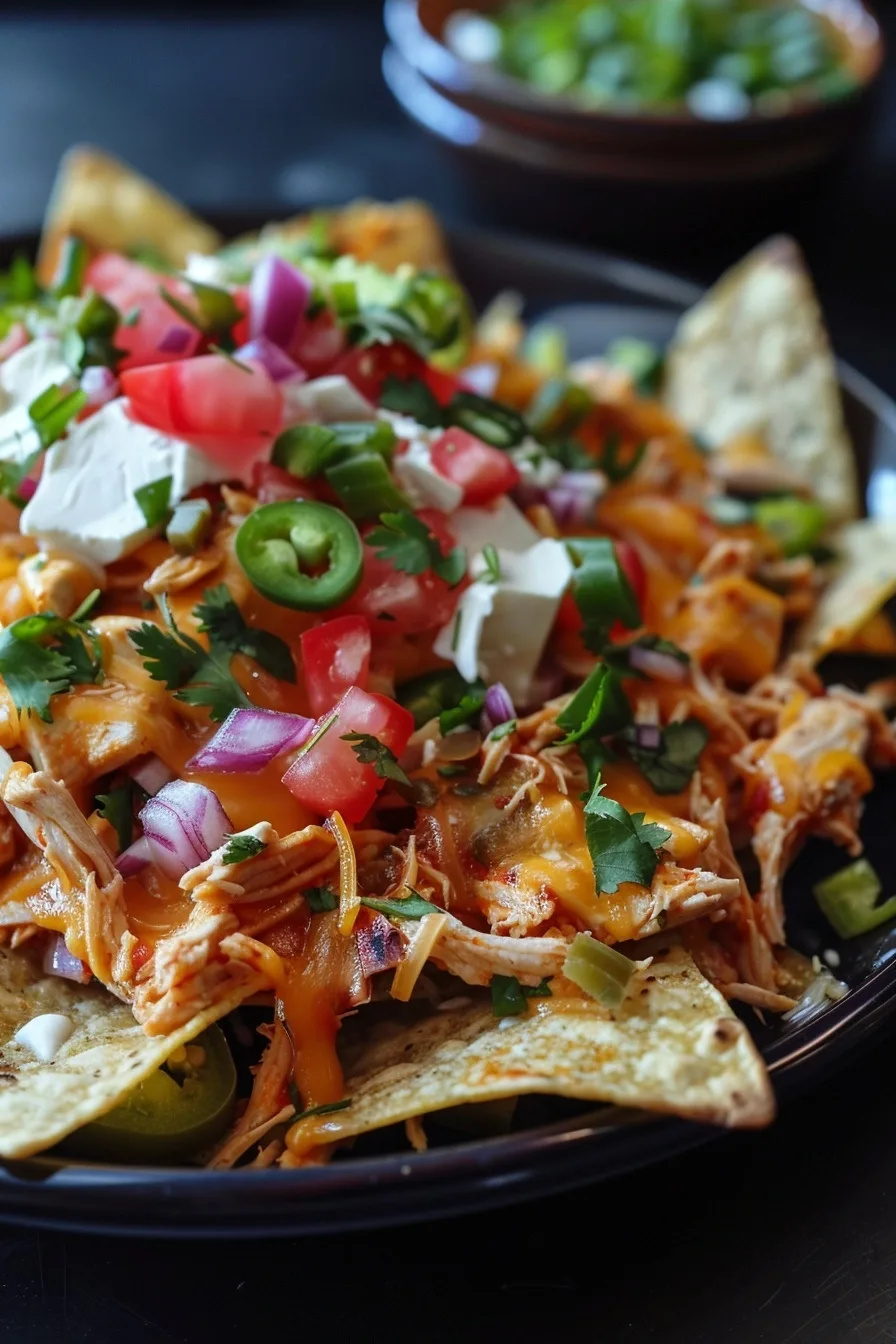 Crockpot Shredded Chicken Nachos | Easy Party Meal | Fast 4 image 1784473556318