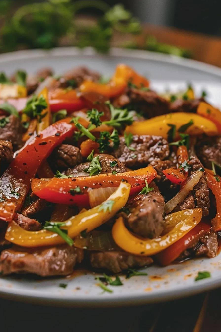 Healthy Beef & Bell Pepper Skillet | 20-Minute Dinner | Quick 4 image 1784473625458