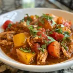 Healthy Crockpot Chicken & Tomato Stew | August Fresh Dinner | Fast