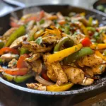 Easy Skillet Chicken Fajitas with Shredded Chicken