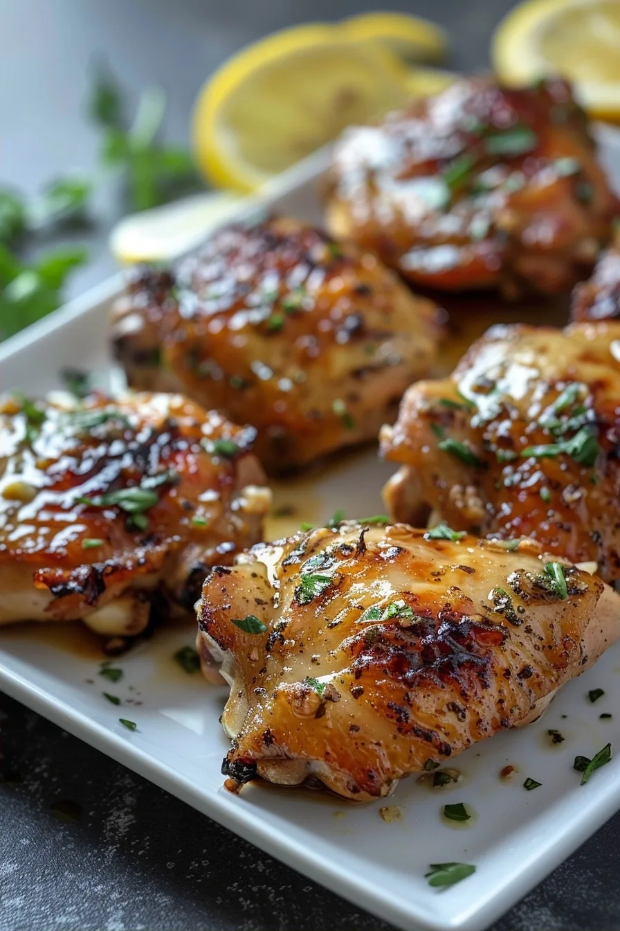 Sheet Pan Lemon Garlic Butter Chicken Thighs 4 image 1784735623972