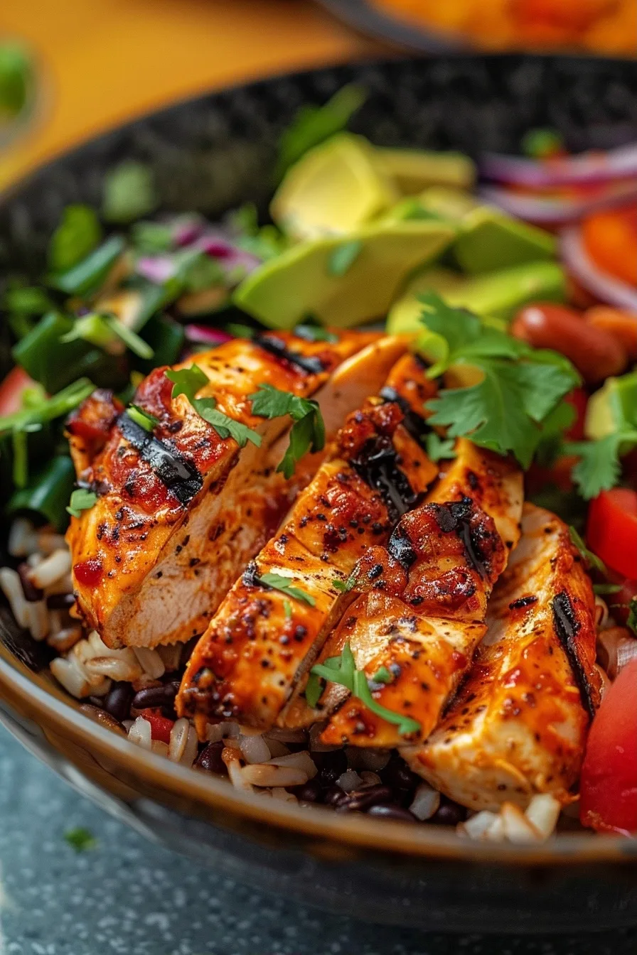 Easy High Protein Chipotle Chicken Bowl 4 image 1784828063463
