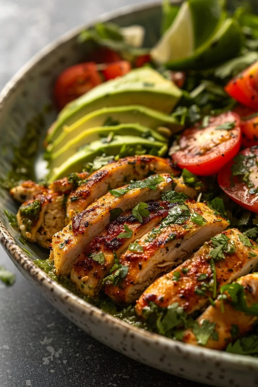 30-Minute Healthy Cilantro Lime Chicken Bowl 1 image 1784828222552