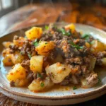 Hobo Casserole Ground Beef and Potatoes