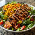 High Protein Grilled Chipotle Chicken Salad