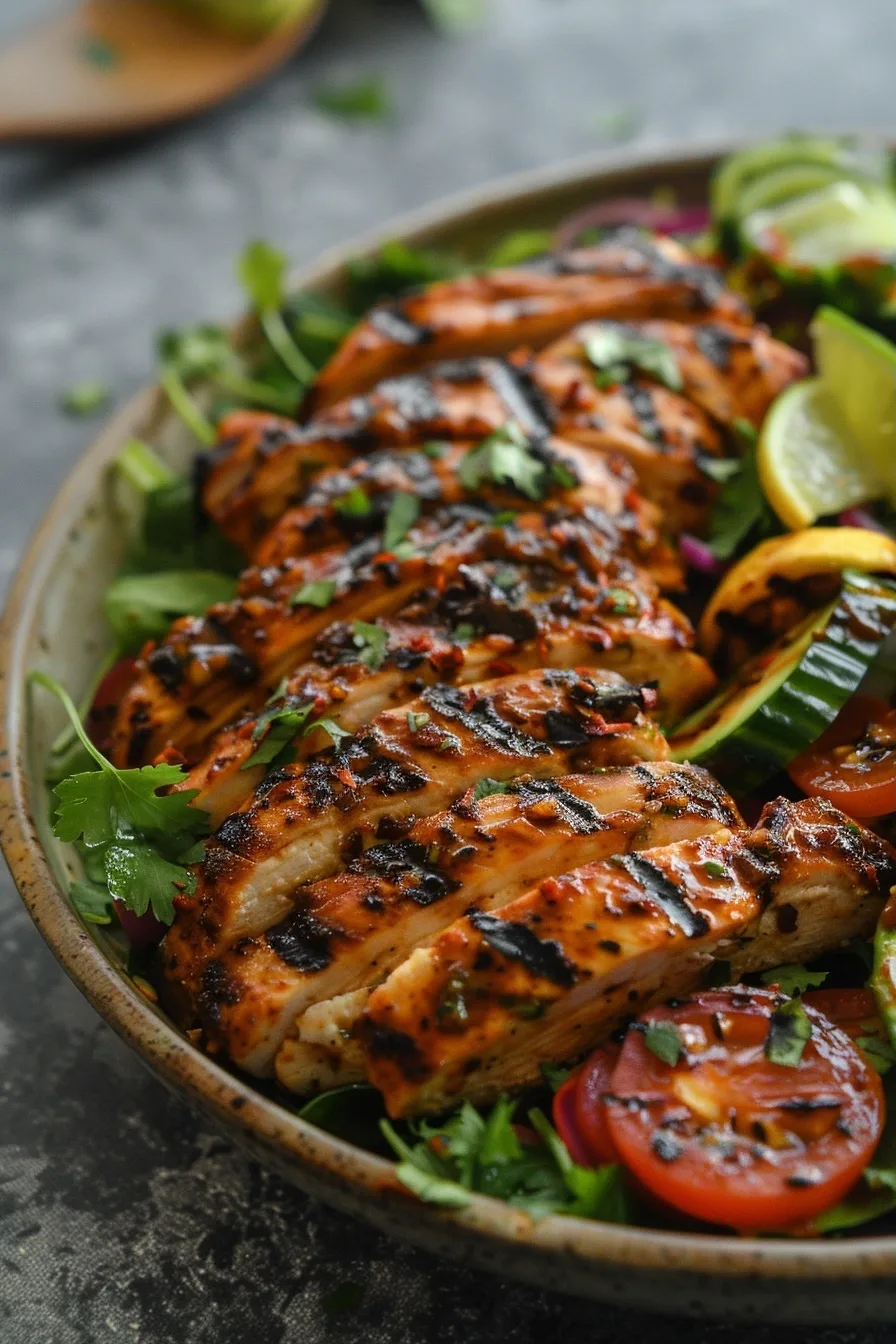 High Protein Grilled Chipotle Chicken Salad 4 image 1785083908839