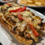 Ultimate Cheesy Chicken Philly Cheese Steak