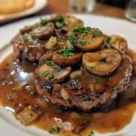 Easy Slow Cooker Salisbury Steak Dinner